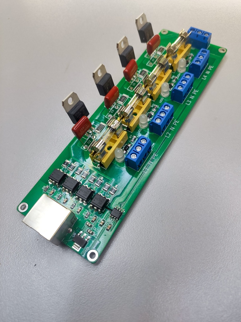 OPTOCOUPLER board 4ch v3.2
