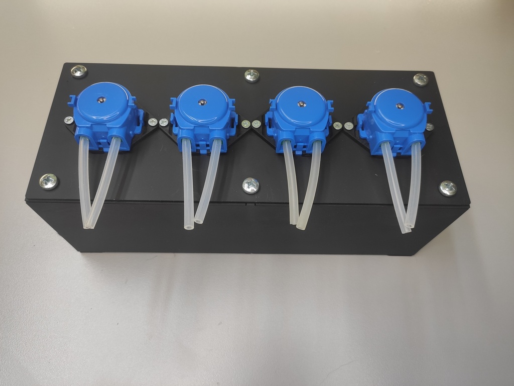 Pump module for 4 channels