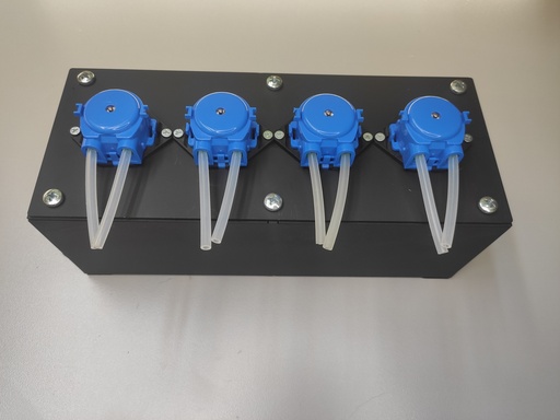 Pump module for 4 channels